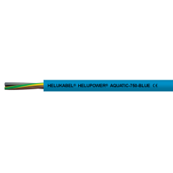 Przewód kabel do pomp głębinowych 3x1,5 niebieski HELUKABEL
